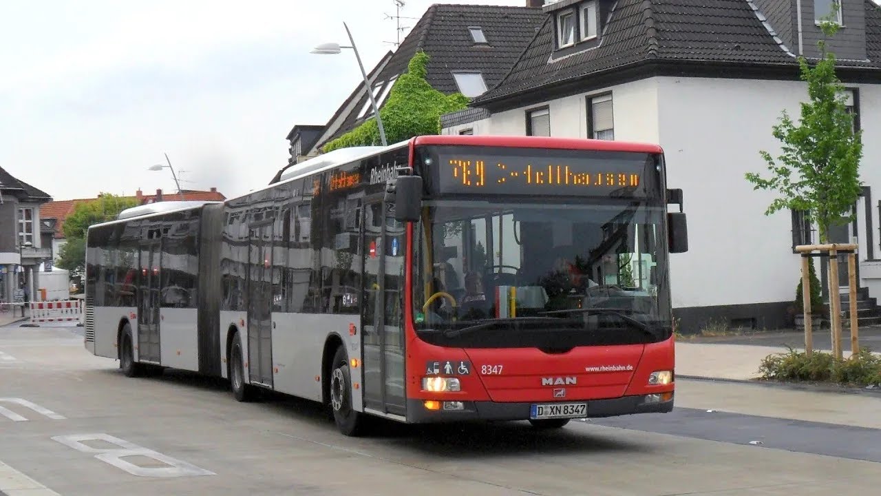 [Sound] Bus MAN NG 323 | #8347 | Rheinbahn AG Düsseldorf