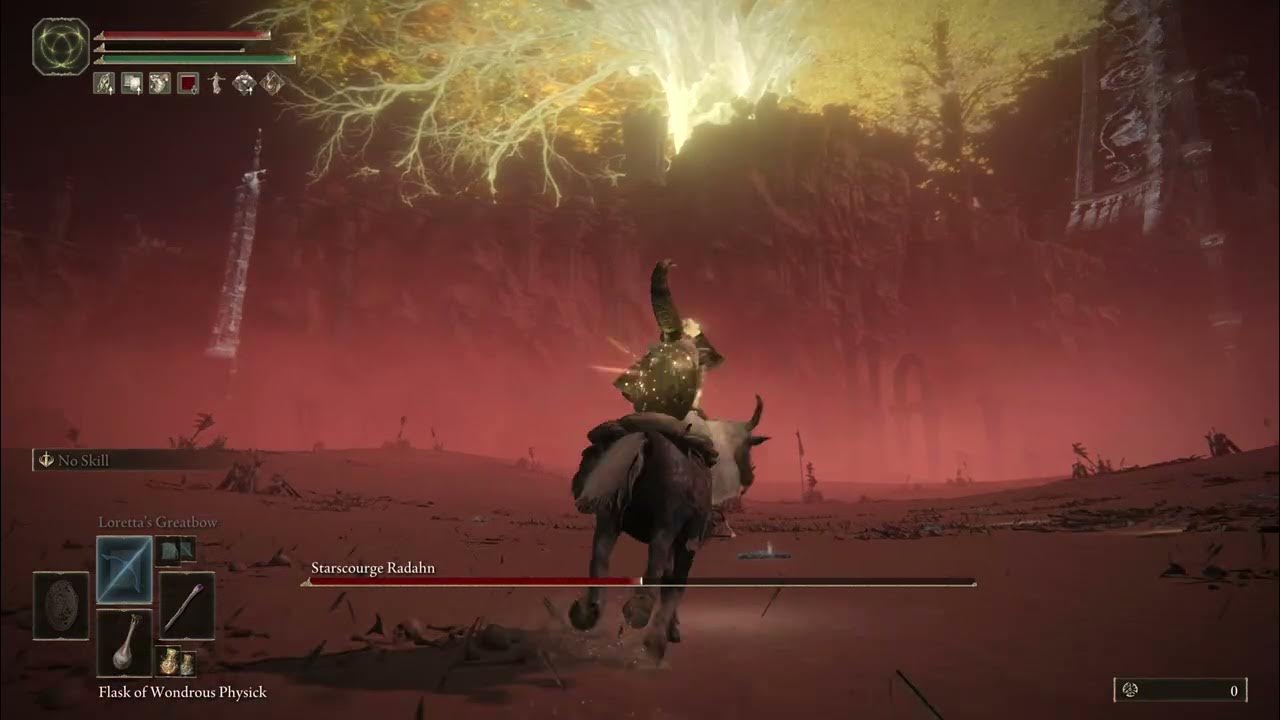 How to defeat Radahn as a low level 55 mage *do not use rock sling