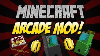 Minecraft: ARCADE MOD! (Slot Machines, Prizes & MORE!) Mod Showcase