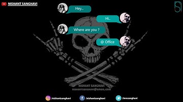 Text Messaging Animation | Nishant Sanghavi | After Effects | Motion Graphics