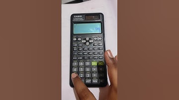 decimal to binary conversion in Casio fx-991ES plus