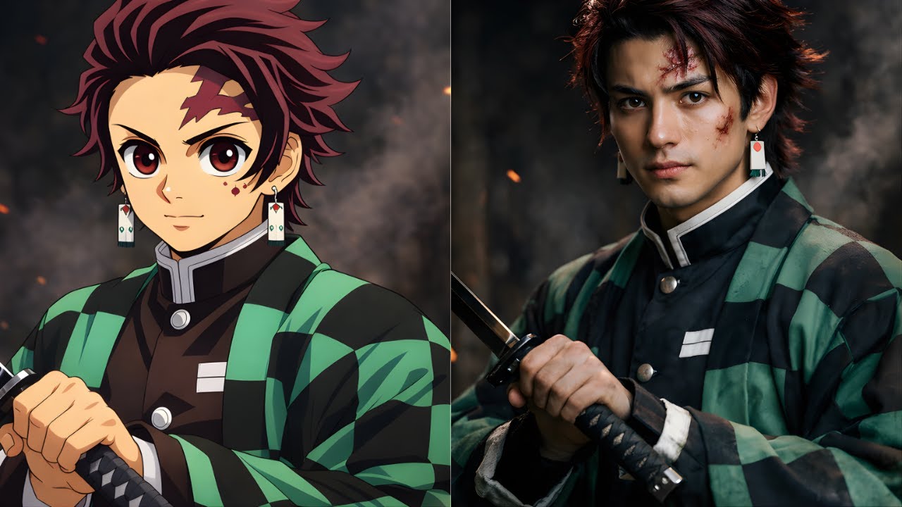 Demon Slayer Characters in Real Life 👹 (AI Generated)