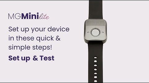 Getting Started with Your MGMini Lite