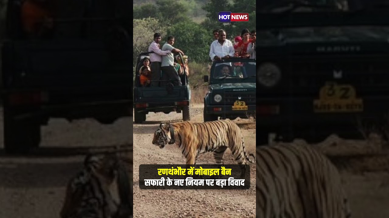 रणथंभौर सफारी में मोबाइल बैन, फैसले पर उठे बड़े सवाल