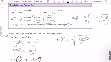 Math 1316 Trigonometry Ch 5.6
