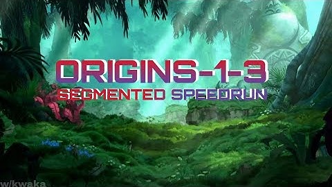 Rayman Legends O-1-3 Segmented Speedrun (w/@KWVKA )