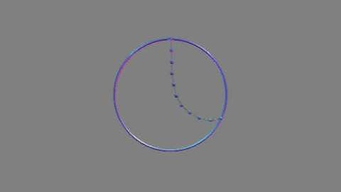 Constrained Particle System Simulation