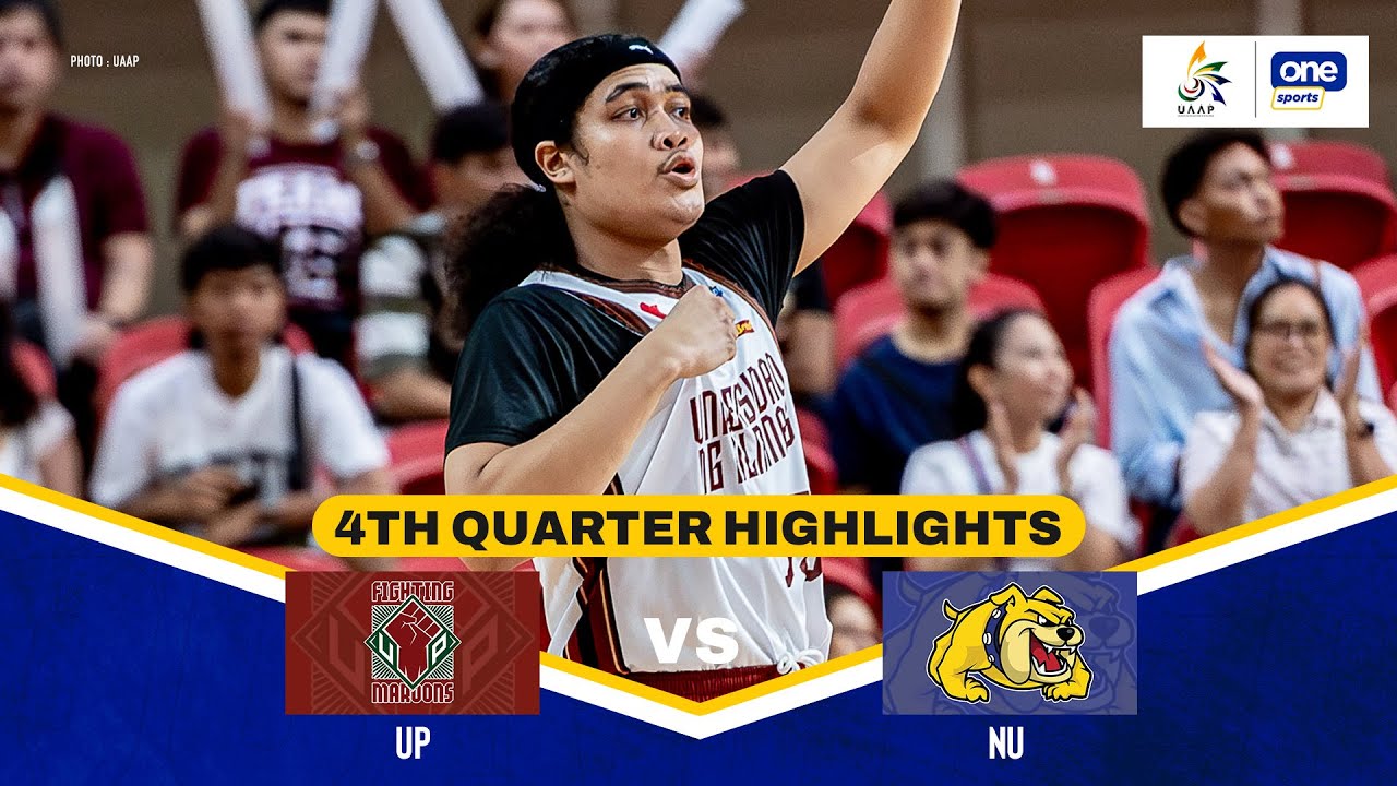 UP vs. NU | 4TH QUARTER HIGHLIGHTS | UAAP SEASON 88 MEN’S BASKETBALL ...