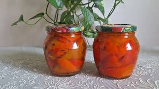 Мариную сладкий перец. Очень простой и вкусный рецепт 