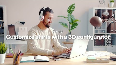 Customize shirts with a 3D configurator
