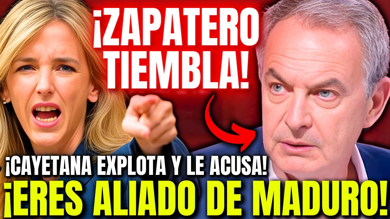 CAYETANA ACUSA a SÁNCHEZ y ZAPATERO ¿POR QUÉ ESPAÑA y el PSOE APOYAN a MADURO? TRAS DETENERLE TRUMP