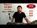 PREMIUM Skyline short shifter - CUBE Speed. Kapow...the best shifts for your R32 R33 R34