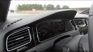 MK7.5 Golf R Digital Cockpit Driving Data and Next Mods Planned - Netcruzer CARS