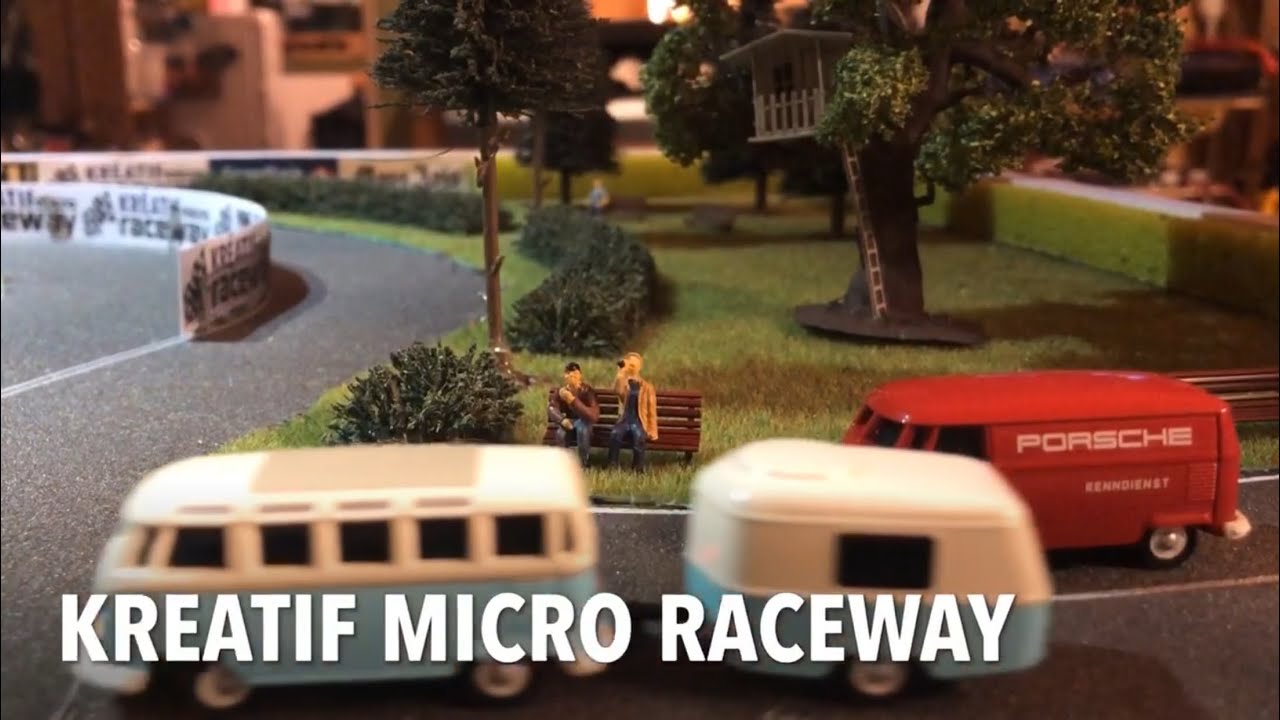Micro Raceway - Carson Micro Volkswagen T1 - 1:87 Scale - YouTube