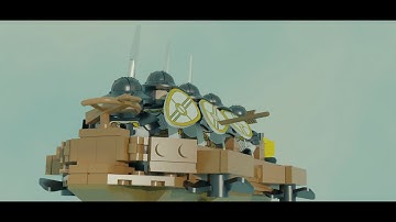 LEGO Medieval Airship Battle | Blender Animation