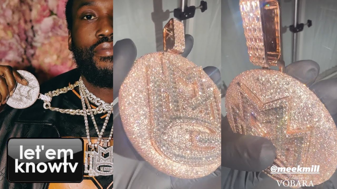 Meek Mill Just Got A New MMG Chain From Vobara👀 - YouTube