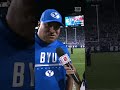 Kalani Sitake with his post-game thoughts after Week 1 win vs. Utah Tech⬆️