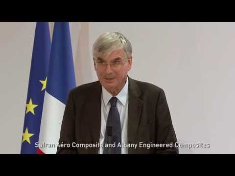 Inauguration of the Safran and Albany plant in Commercy