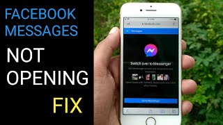 How to Open Facebook Messages on iphone without Messenger App | Read Fb Messages in Safari iphone screenshot 3