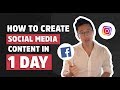 How to Create A MONTH of Social Media Content in ONE Day For Restaurants | Restaurant Marketing 2020