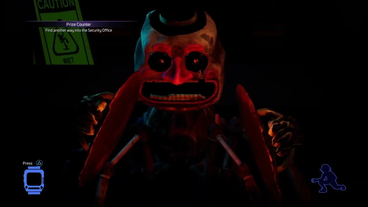 Finding the prize counter!Five nights at freddy's Security breach Pt 4
