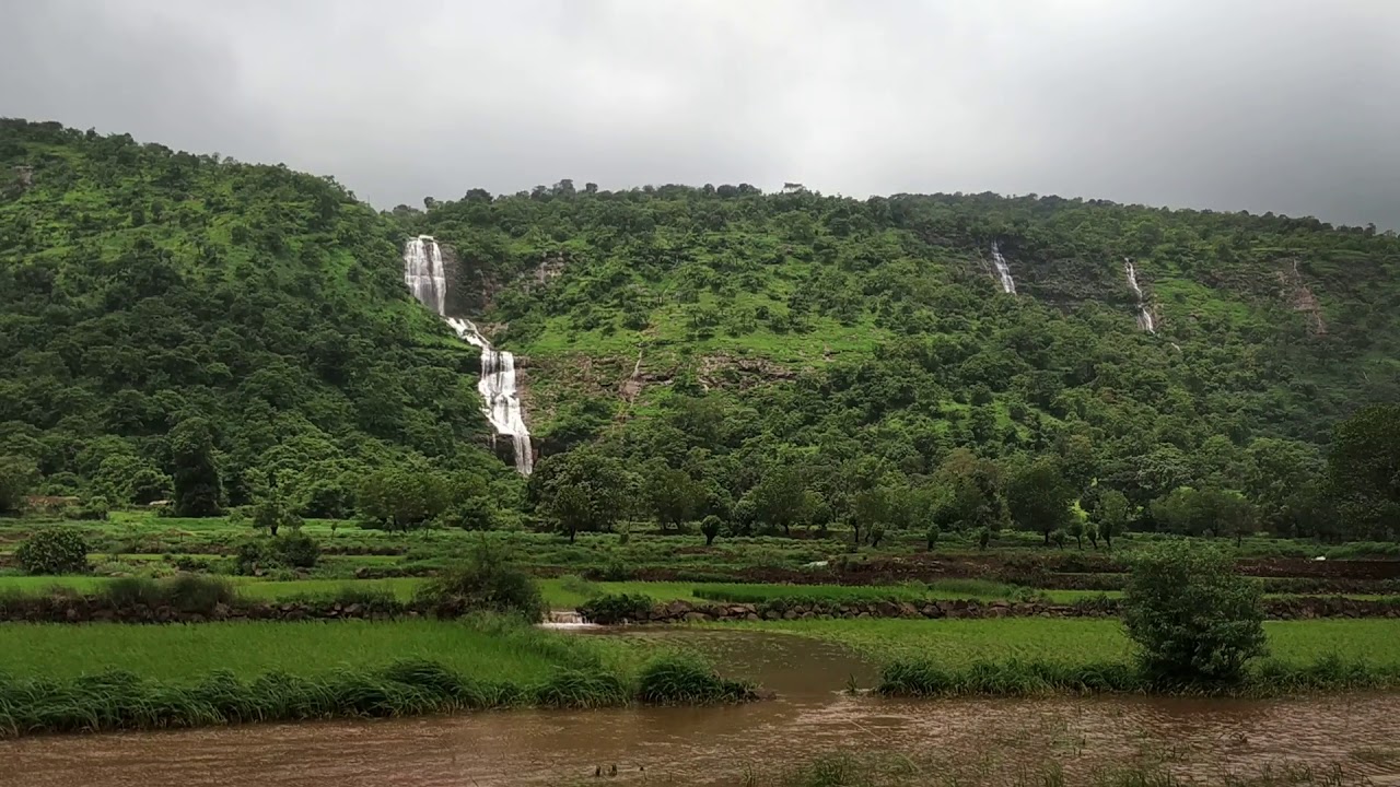 Khandi waterfalls, best waterfall / monsoon place  around pune