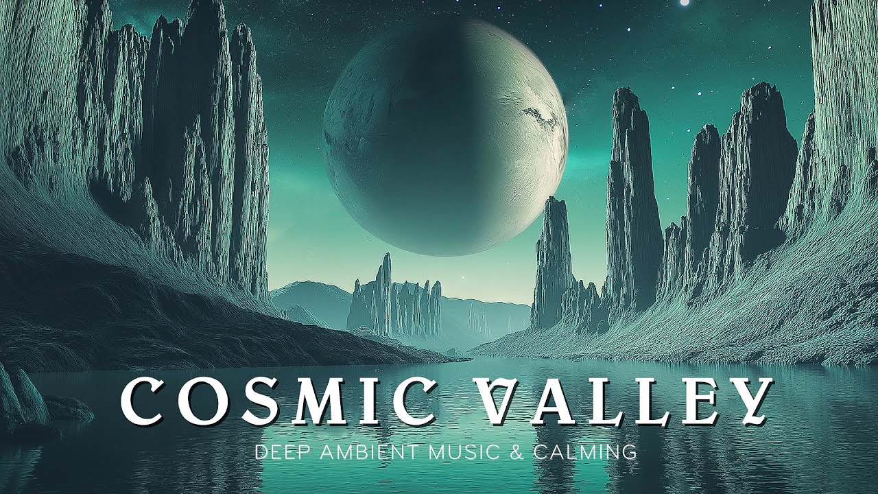 Cosmic Valley | Peaceful Deep Meditation Music & Calming Waters – To Stress Relief & Beat Insomnia