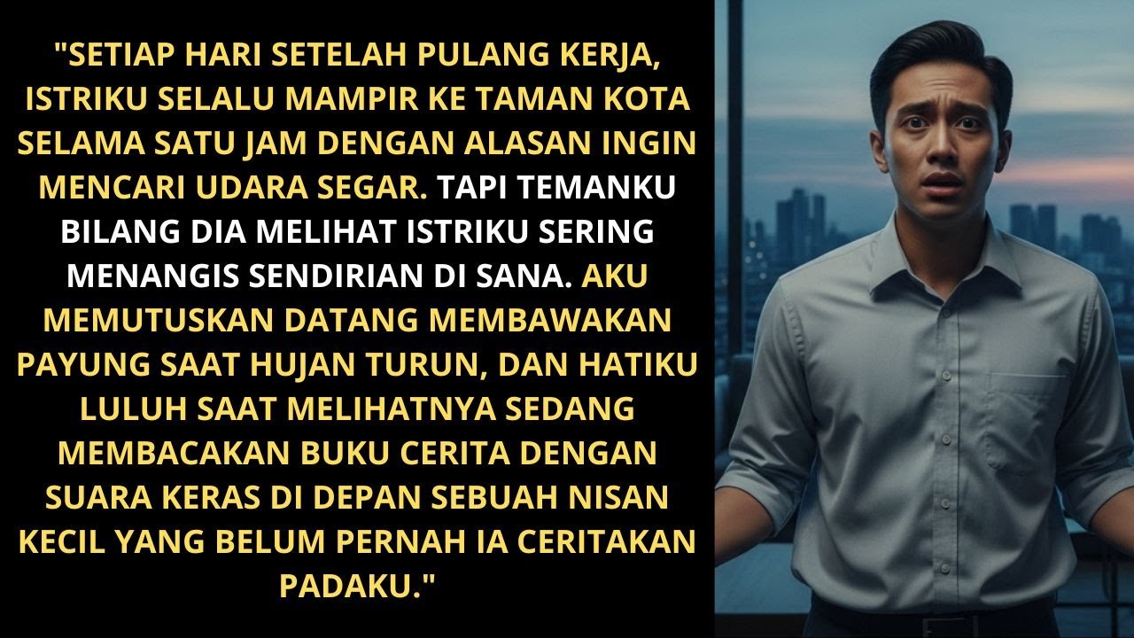 SETIAP SORE ISTRIKU MENANGIS DI DEPAN NISAN TANPA NAMA, TERNYATA INI RAHASIANYA...