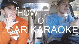 How to Car Karaoke