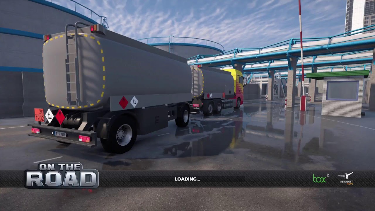 On The Road The Truck Simulator PS5 Transporte Logístico de Gargas Parte 11
