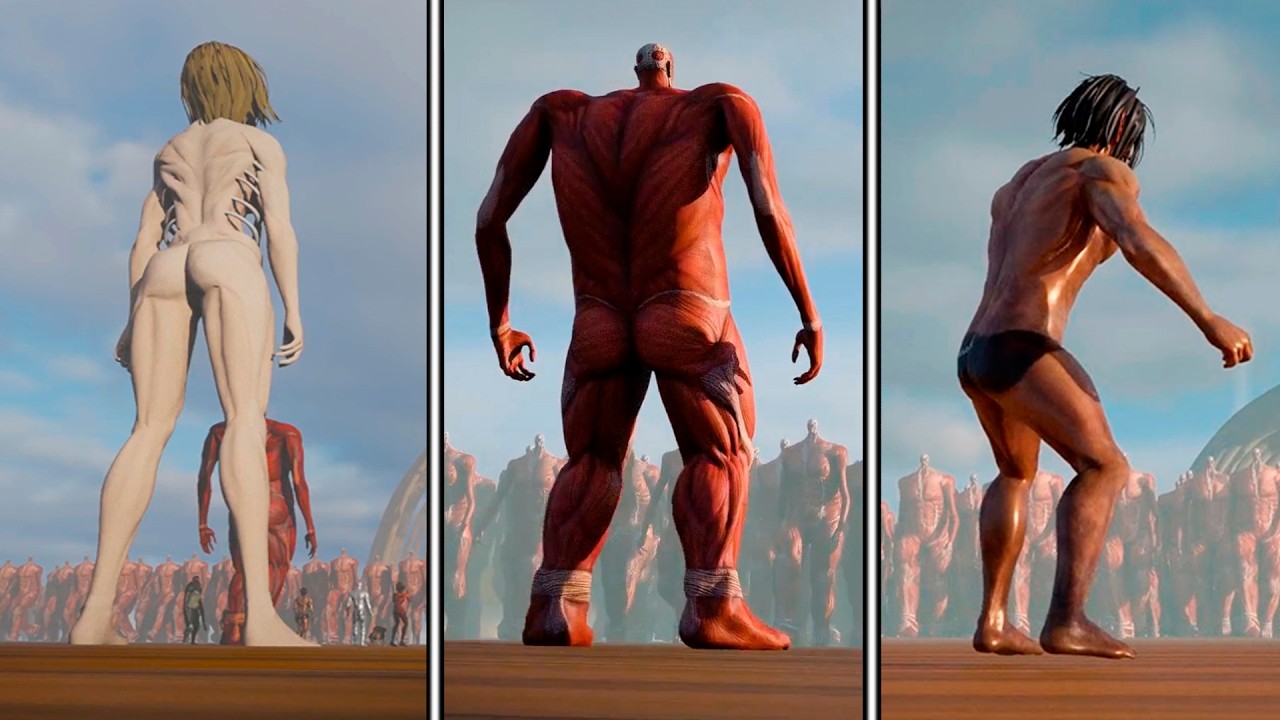 ALL Titans vs 1.000.000. Colossal Titans - The Rumbling #9