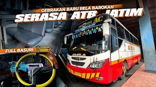 GEBRAKAN BARU BUS RELA AC DAN FULL BASURI || RELA BAROKAH SOLO - PURWODADI 