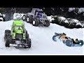 Tamiya Kongheads & a Viper in the SNOW!
