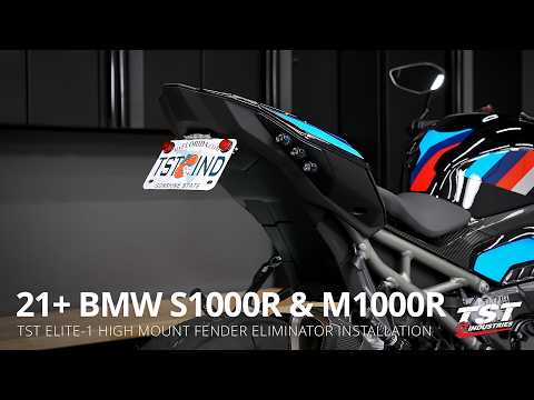 Installing the Elite-1 High Mount Fender Eliminator on a 2023+ BMW S1000R / M1000R by TST Industries