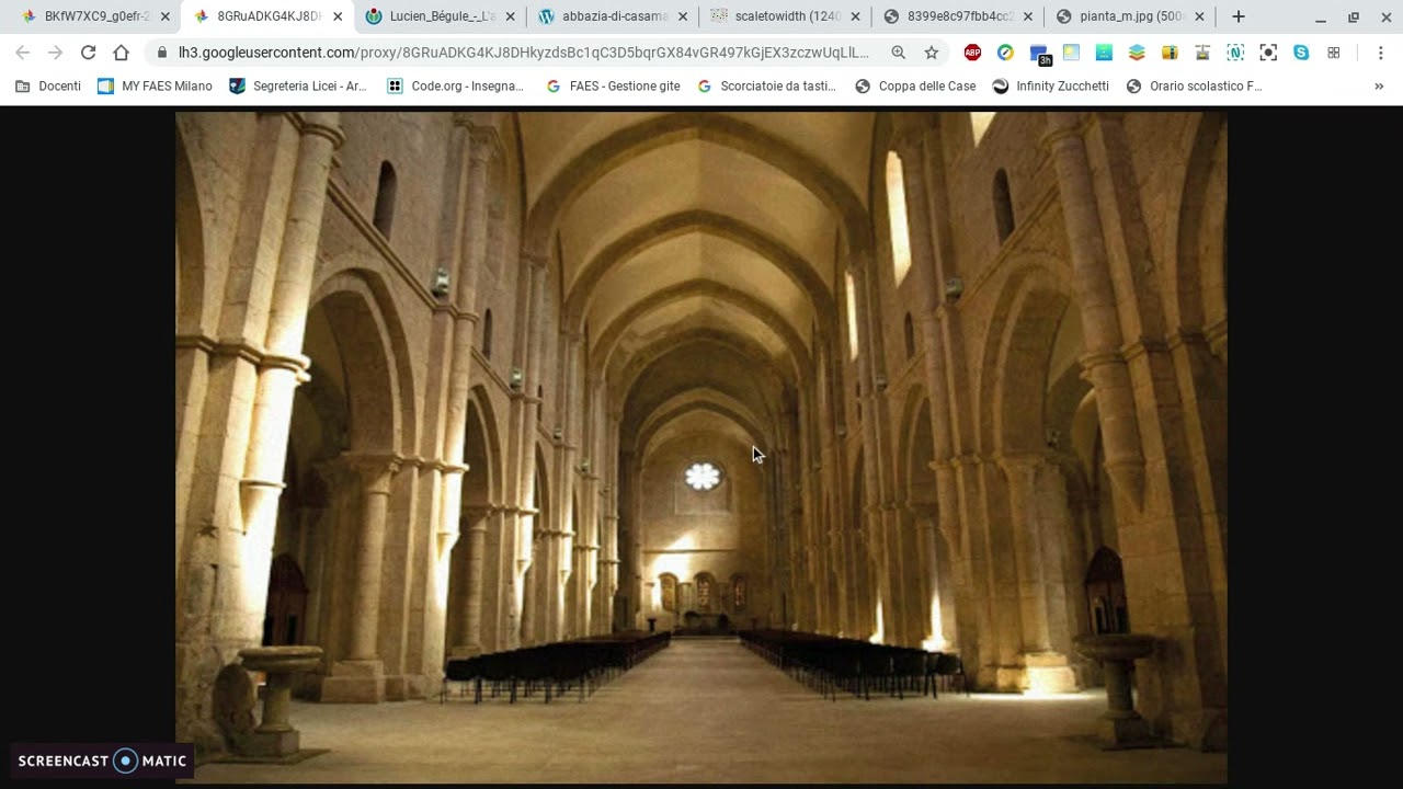 L'architettura cistercense