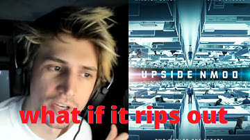 XQC REACTS TO UPSIDE DOWN (MOVIE RECAP)