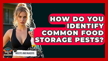 How Do You Identify Common Food Storage Pests? - Insects and Invaders
