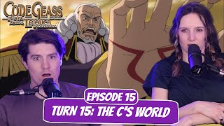 WHAT IS HAPPENING! | Code Geass Newlyweds Reaction | Ep 2x15, “Turn 15: The C's World” Guide