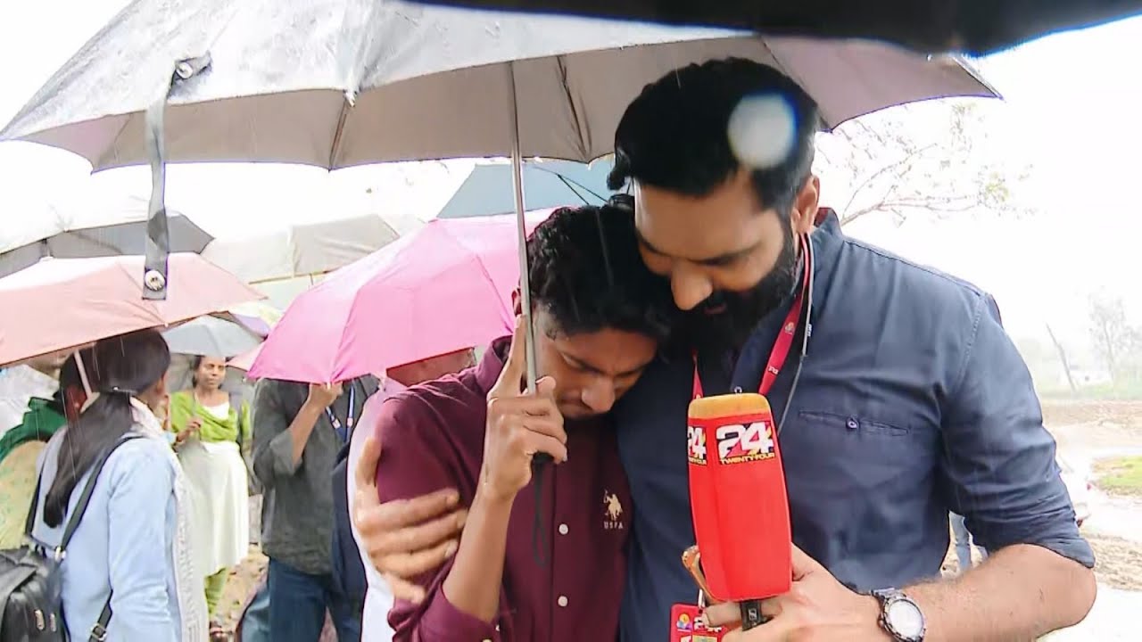 'എങ്ങനെ ഞാൻ മറക്കും...' ഹാഷ്മിയെ കെട്ടിപ്പിടിച്ച് വിങ്ങിപ്പൊട്ടി വെള്ളാർമല സ്കൂളിലെ അധ്യാപകൻ