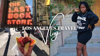 L.A. SOLO TRIP VLOG | THINGS TO DO IN LA, SANTA MONICA PIER, GRAND CENTRAL MARKET, DOWNTOWN LA,