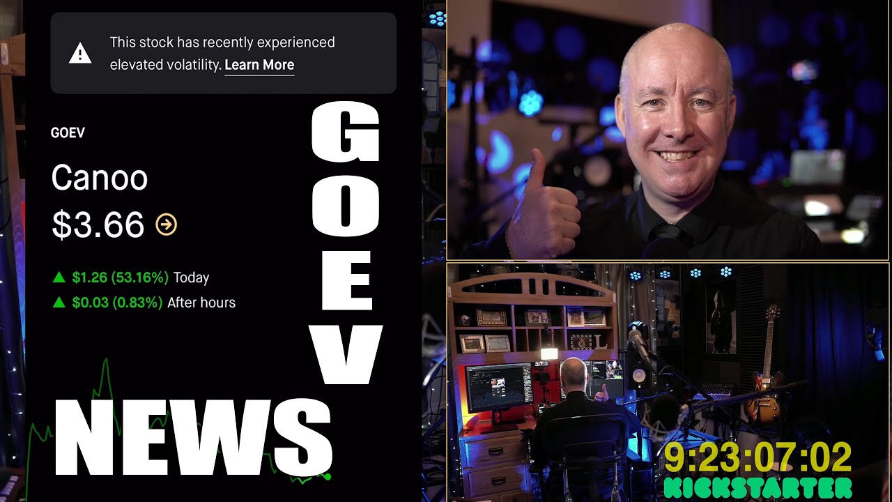 GOEV STOCK UP 100% Canoo deal with Walmart 