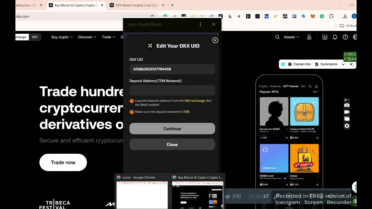 Duckchain claim okx | DUCKCHAIN AIRDROP TOKEN ALLOCATION