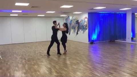 How to dance Syncopated Zigzag in Cha Cha - Intermediate