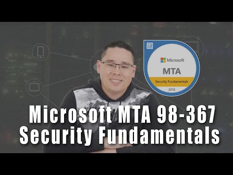 Course Introduction & Overview | Domain 1: Microsoft MTA 98-367 Security Fundamentals Course