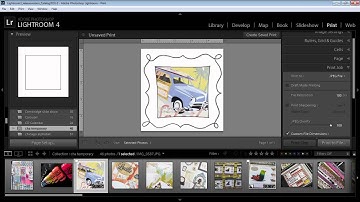 Lightroom Frame a Photo with a Custom Border Effect