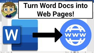 Easily Turn a Word Document into a Webpage