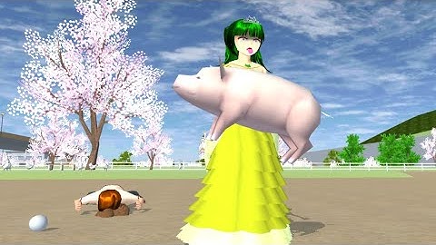 Princess Angela [PART 1] (SAKURA School Simulator FUNNY Story)