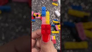 Lego Building Block Nail 💅🏽 #Shorts | Subscribe screenshot 4