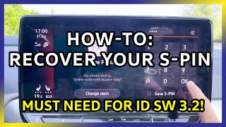How-To Recoverreset Your S-Pin. Must Need For Id Sw 3.2