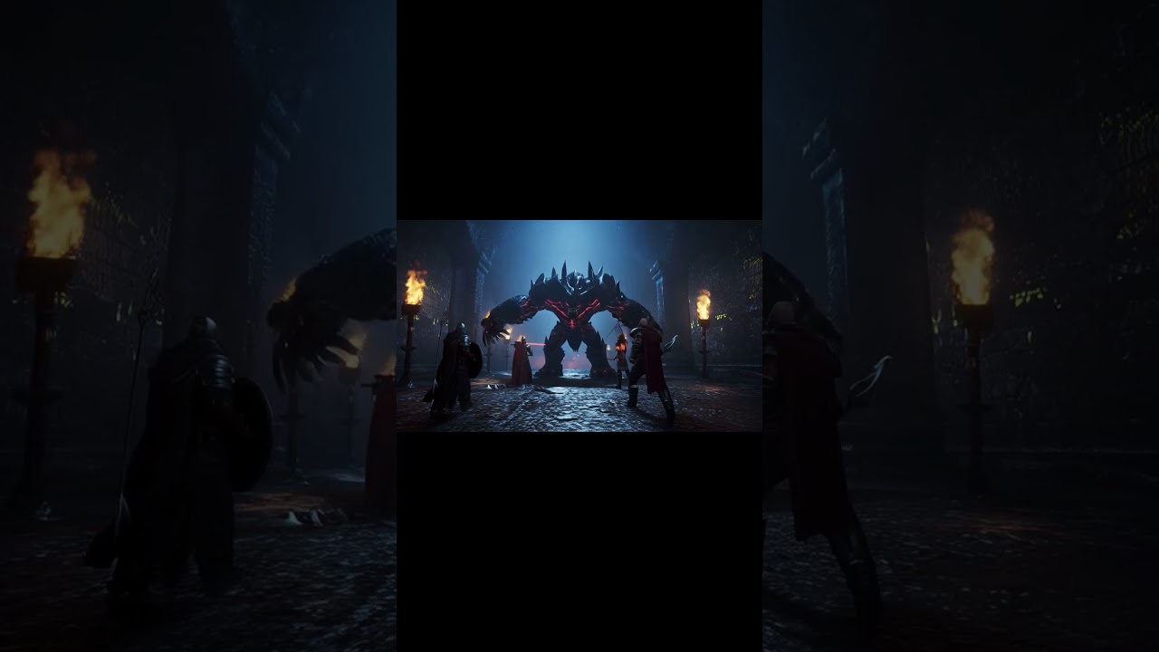 ⚔️ Trapped in a Dungeon! Warriors vs. Monster Attack! 💀🔥